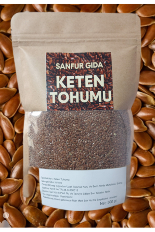 keten tohumu 500 gr (DP)